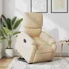 Image de vidaXL Fauteuil Inclinable Électrique Crème