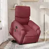 Image de vidaXL Fauteuil de massage électrique - Rouge bordeaux