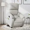 Image de VIDAXL Fauteuil de massage Gris clair