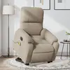 Image de vidaXL Fauteuil de massage électrique - Taupe