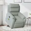 Image de VIDAXL Fauteuil de massage Gris clair