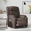 Image de vidaXL Fauteuil de massage marron