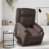 Image de vidaXL - Fauteuil de massage inclinable - Marron