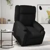 Image de vidaXL Fauteuil électrique - Noir similicuir