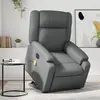 Image de vidaXL Fauteuil inclinable électrique - Gris