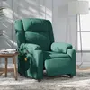 Image de vidaXL Fauteuil de massage inclinable électrique - Vert foncé