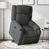Image de vidaXL Fauteuil Inclinable Électrique Gris Foncé