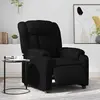 Image de vidaXL Fauteuil inclinable électrique - Noir