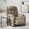 Image de vidaXL Fauteuil de Massage Inclinable - Cappuccino