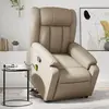 Image de vidaXL Fauteuil de Massage Inclinable Cappuccino Similicuir