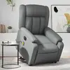 Image de VIDAXL Fauteuil électrique gris