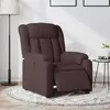 Image de VIDAXL Fauteuil inclinable électrique - Marron foncé