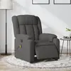 Image de vidaXL Fauteuil de Massage Inclinable - Gris foncé