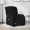 Image de vidaXL Fauteuil de massage inclinable électrique - Noir