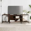 Image de vidaXL Meuble TV 153 cm - Chêne marron
