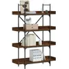 Image de vidaXL Bibliothèque 4 niveaux - Chêne marron