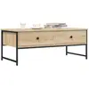 Image de vidaXL Table Basse Chêne Sonoma 101 cm