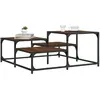 Image de vidaXL Table basse - Chêne marron 87,5x87,5x40 cm