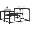 Image de vidaXL Table Basse - Noir 68x68x40 cm