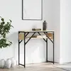 Image de vidaXL Table console - Chêne sonoma