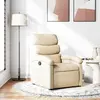 Image de vidaXL Fauteuil inclinable - Crème