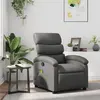 Image de vidaXL Fauteuil de massage inclinable - Gris