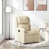 Image de vidaXL Fauteuil inclinable - Crème