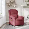 Image de vidaXL Fauteuil de massage - Rouge bordeaux