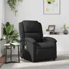 Image de vidaXL Fauteuil inclinable de massage - Noir