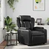 Image de VidaXL Fauteuil inclinable - Noir