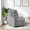 Image de VidaXL Fauteuil inclinable - Gris clair