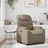 Image de vidaXL Fauteuil de massage inclinable - Cappuccino