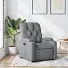 Image de vidaXL Fauteuil inclinable - Gris clair