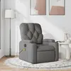 Image de VIDAXL Fauteuil de massage - Gris foncé