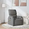 Image de vidaXL Fauteuil massage - Gris foncé