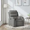 Image de vidaXL Fauteuil inclinable - Gris foncé tissu