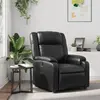 Image de VidaXL Fauteuil inclinable - Noir