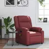 Image de vidaXL Fauteuil de massage - Rouge bordeaux