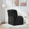 Image de VIDAXL Fauteuil de massage inclinable - Noir