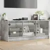 Image de vidaXL Meuble TV - Gris béton