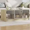 Image de Vidaxl Table basse avec portes - Chêne Sonoma