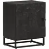 Image de vidaXL Table de chevet Noir 40x30x50 cm