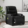 Image de vidaXL Fauteuil de massage inclinable - Noir