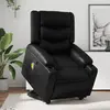 Image de vidaXL Fauteuil inclinable de massage noir