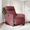 Image de VIDAXL Fauteuil inclinable électrique - Rouge bordeaux Tissu