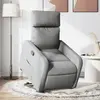 Image de vidaXL Fauteuil inclinable - Gris clair
