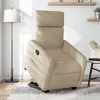 Image de vidaXL Fauteuil inclinable - Crème