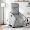 Image de VIDAXL Fauteuil inclinable électrique gris clair