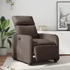 Image de vidaXL Fauteuil inclinable électrique - Marron Similicuir