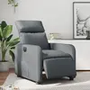Image de vidaXL Fauteuil inclinable électrique - Gris